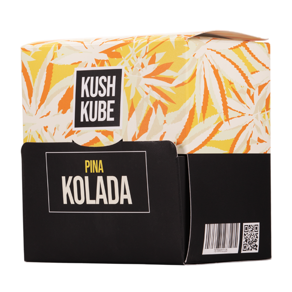 Kush Kube Pina Kolada Gummies 2 count 10-Pack