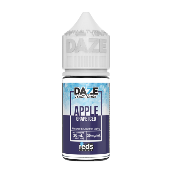 Apple and grape flavored e-liquid in 30mg from the reds collection, made by 7 daze