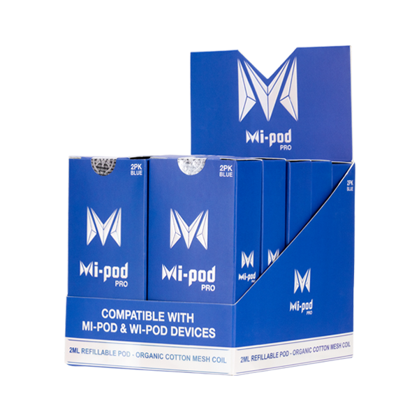 Blue Mi-Pod Pro Pod 10-Pack
