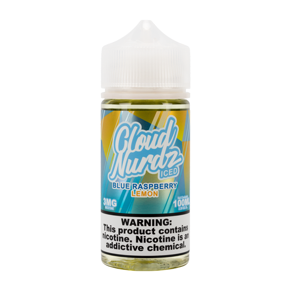 Iced Blue Raspberry Lemon by Cloud Nurdz 100mL – Mi-One Brands
