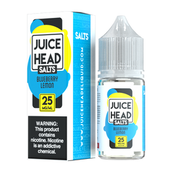 A 30ml vape juice with nicotine salts in 20mg & 40mg, Blueberry Lemon by Juice Head
