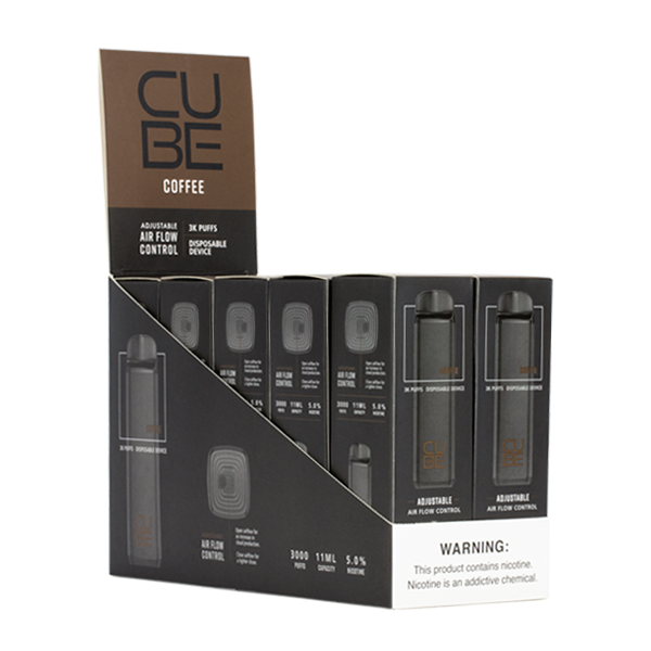 Cube Coffee Disposable Vape Flavor 10-Pack