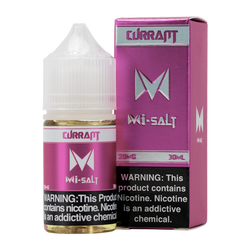 Currant Mi-Salt is a fruity flavored vape juice, blended with nicotine salts