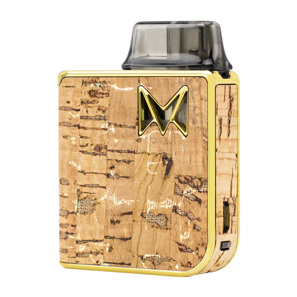 Made with elegance and fine taste, the Gold Cork Mi-Pod PRO was made for use with nicotine salts