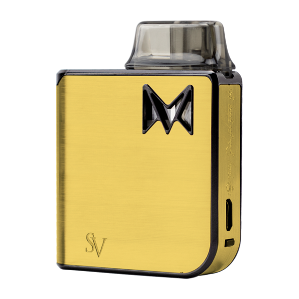 Gold Metal Mi-Pod Refillable Vape Pen Starter Kit Gold Metal Mi-Pod Refillable Vape Pen Starter Kit