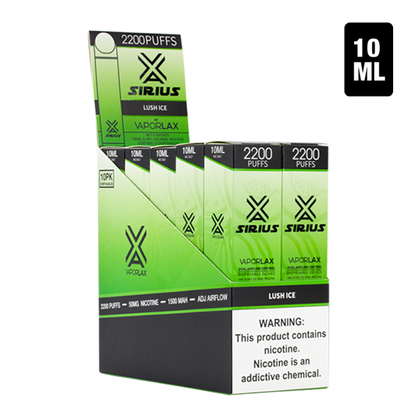 elfbar elfa master akku VAPORLAX Lush Ice Nicotine Salts 30mL · 25mg & 50mg main image 1
