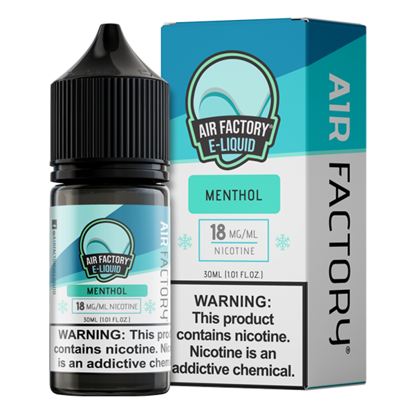 Shop one of our best-selling menthol vape juice flavors with Menthol e-liquid by Air Factory