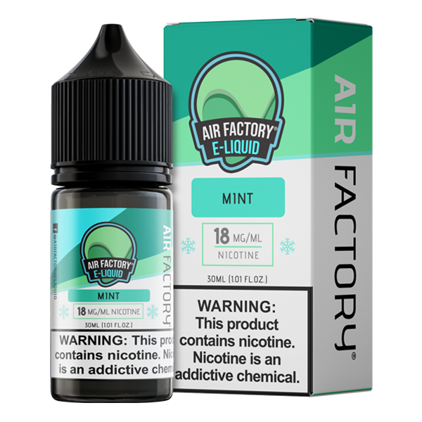 Shop one of our best-selling menthol vape juice flavors with Mint e-liquid by Air Factory