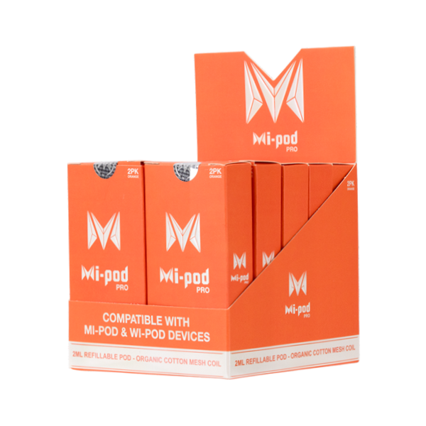 Orange Mi-Pod Pro Pod 10-Pack