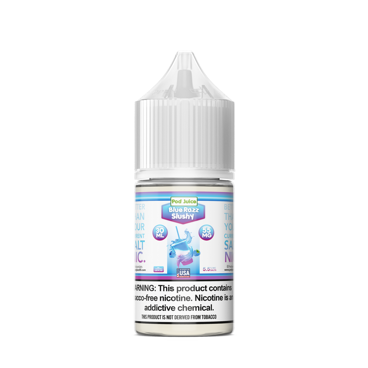 Blue Razz Slushy Pod Juice Blue Razz Slushy Pod Juice