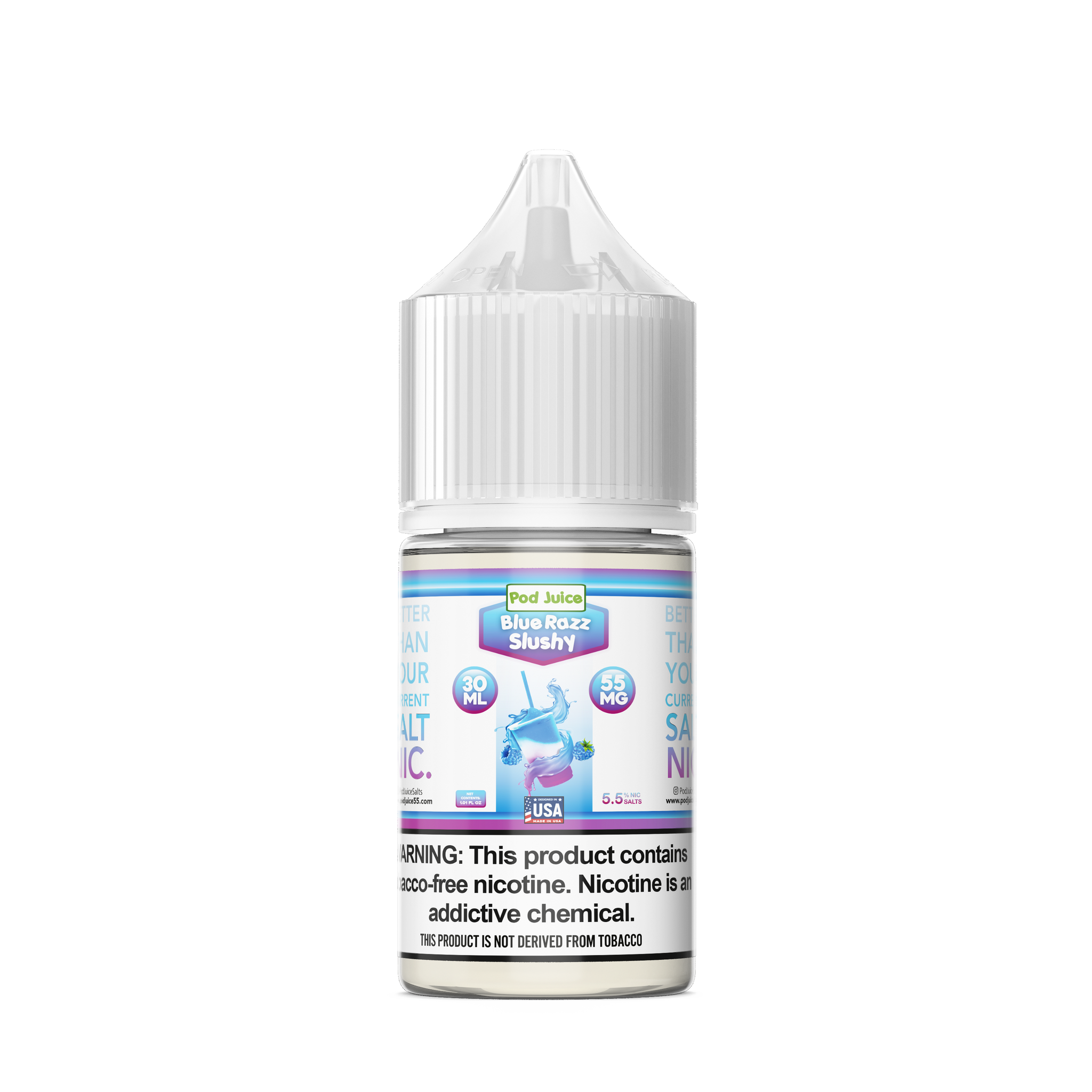 Blue Razz Slushy Pod Juice