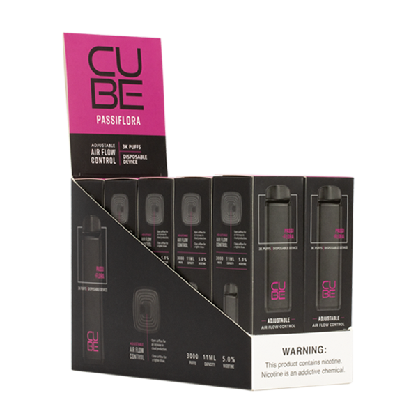 Cube Passiflora Disposable Vape Device 10-pack