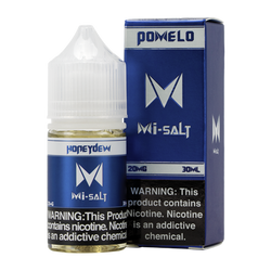 Honeydew Mi-Salt is a fruity flavored vape juice, blended with nicotine salts