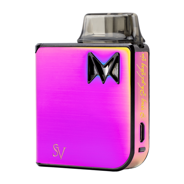 The Rainbow Metal Mi-Pod PRO, an extremely durable and reliable vaporizer pen for nic salts