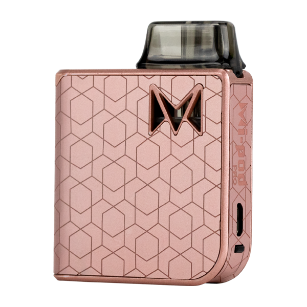 Available here in Rose Alloy, experience the most luxurious pod system with Mi-Pod PRO