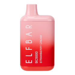 Strawberry Cream Elf Bar BC5000 Disposable Vape