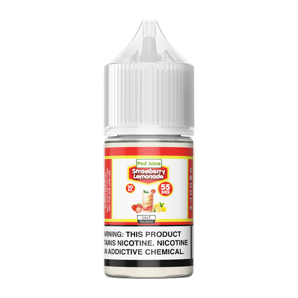 Shop for Strawberry Lemonade flavored vape juice made by Pod Juice available in multiple nicotine levels