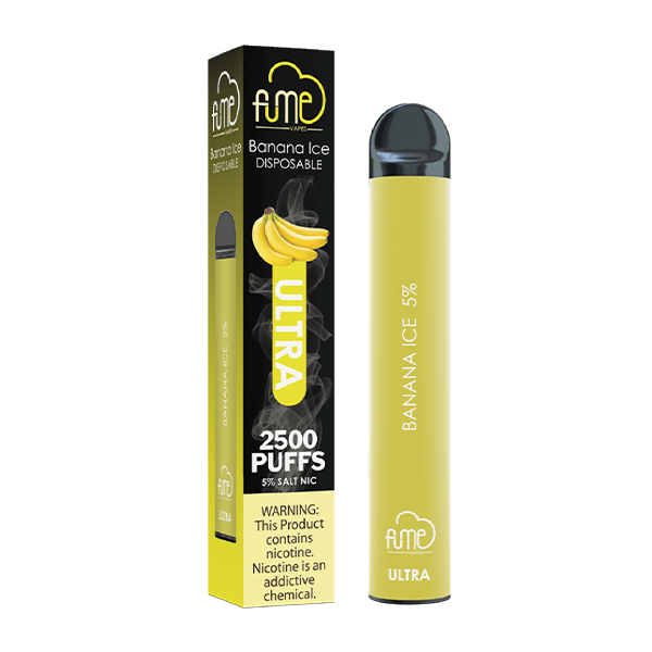 Banana Ice Fume Ultra Disposable Vape – Mi-One Brands