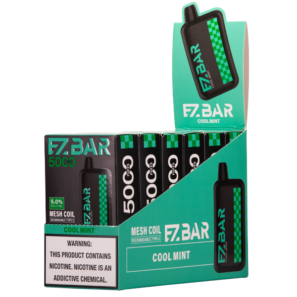 Cool Mint EZBAR 5000 10-Pack