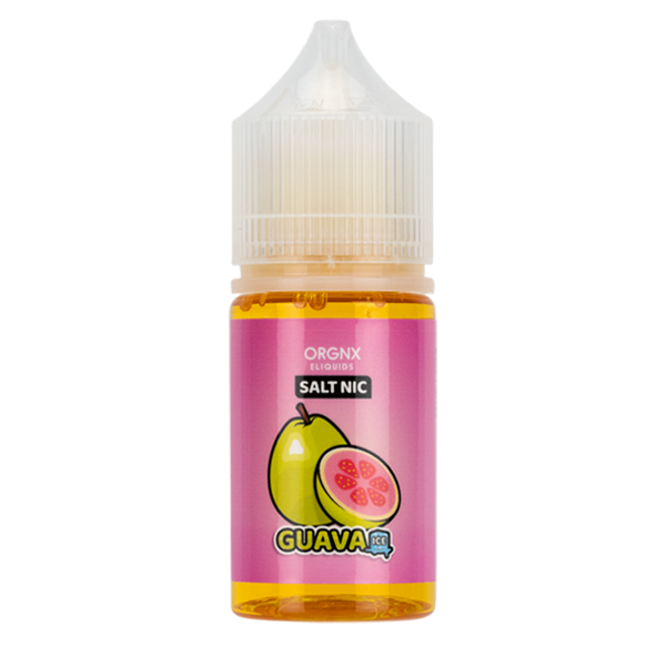 Guava Ice Orgnx Salt Nic Vape Juice