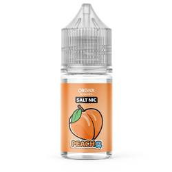 Peach Ice Orgnx Salt Nic Vape Juice