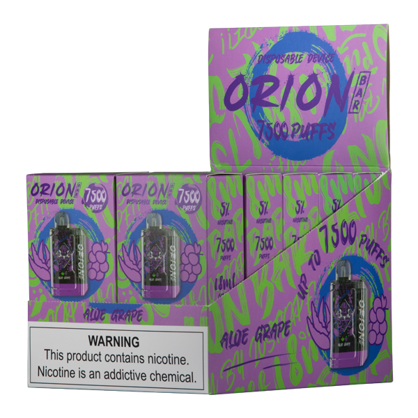 Aloe Grape Orion Bar Vape 10-Pack