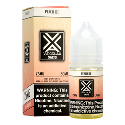 The best peach vape e liquid from VaporLax, blended with premium nicotine salts