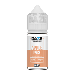 Reds Apple Peach Nic Salt Vape by 7Daze Salts