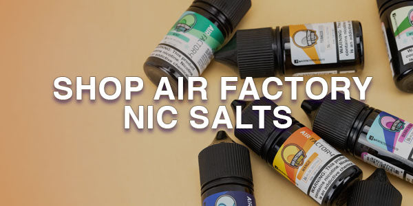 Shop Air Factory Nic Salts