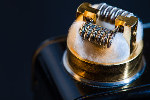 macro ecigarette coil