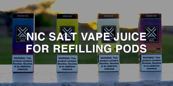 Nic Salt Vape Juice For Refilling Pods