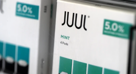 Juul pods at a smoke shop