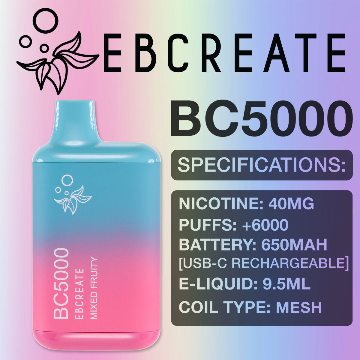 EBCREATE BC5000