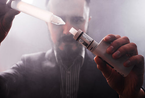 dripping liquid into vape device