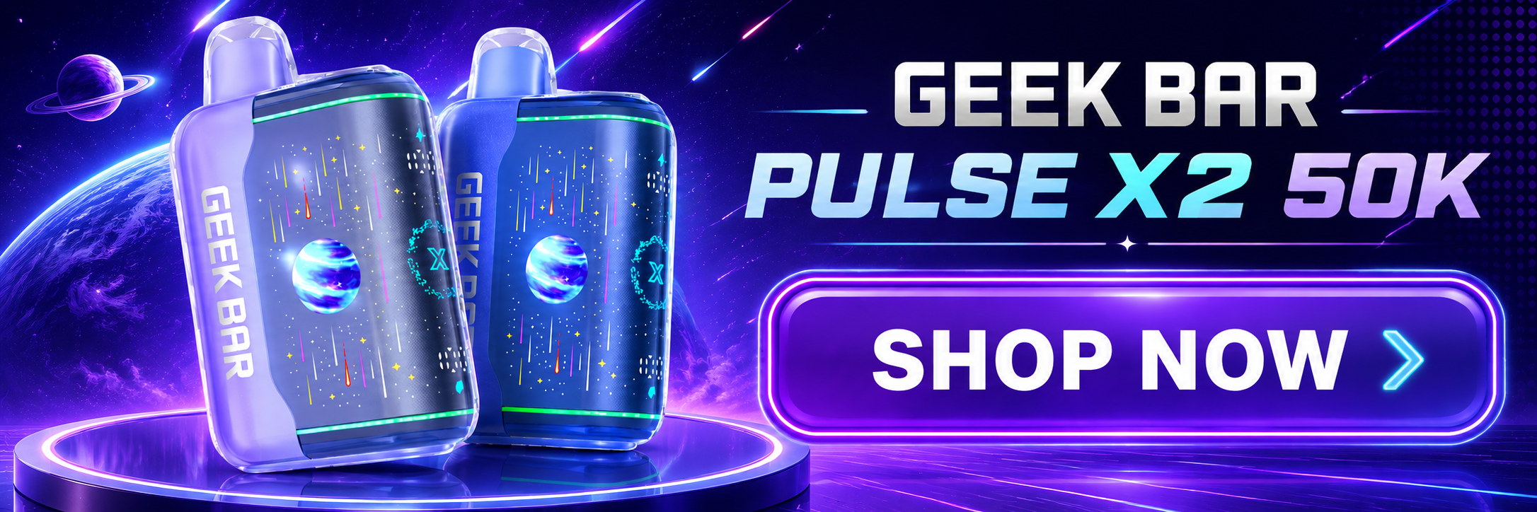 GEEK BAR PULSE X 2 SHOP NOW